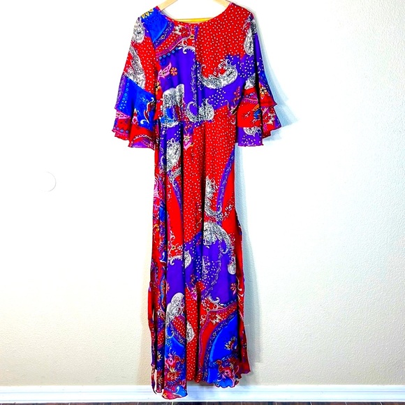 Une Ame Boho Ruffle Maxi Dress - Picture 7 of 9